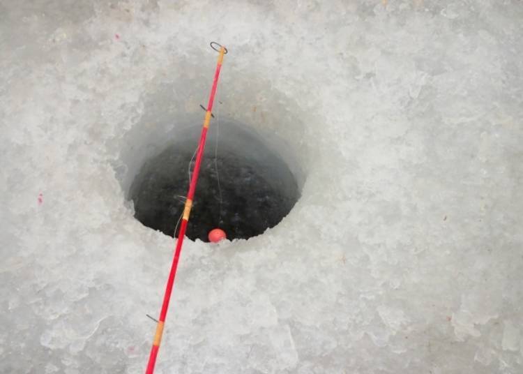 Ice fishing is truly something that can only be done in a winter country.