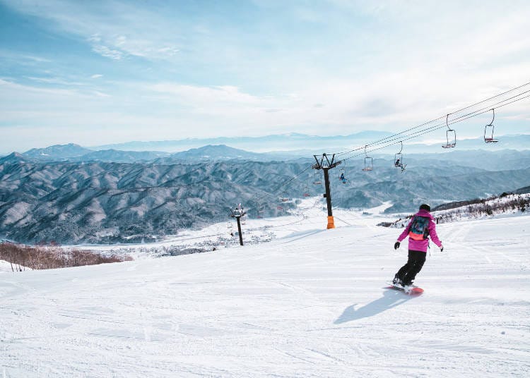 北海道的滑雪勝地