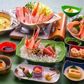 Kani Honke in Sapporo Station (Popular Crab Specialty Shop)