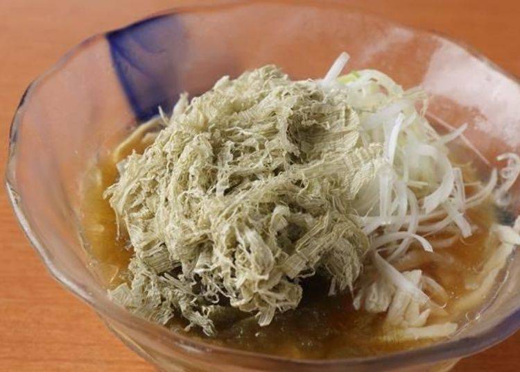 Reishio (cold salt) ramen (900 yen) offered only in summer