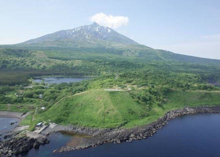 There are 16 stamp locations! (photo provided by Rishiri Fuji-cho Tourism Association)