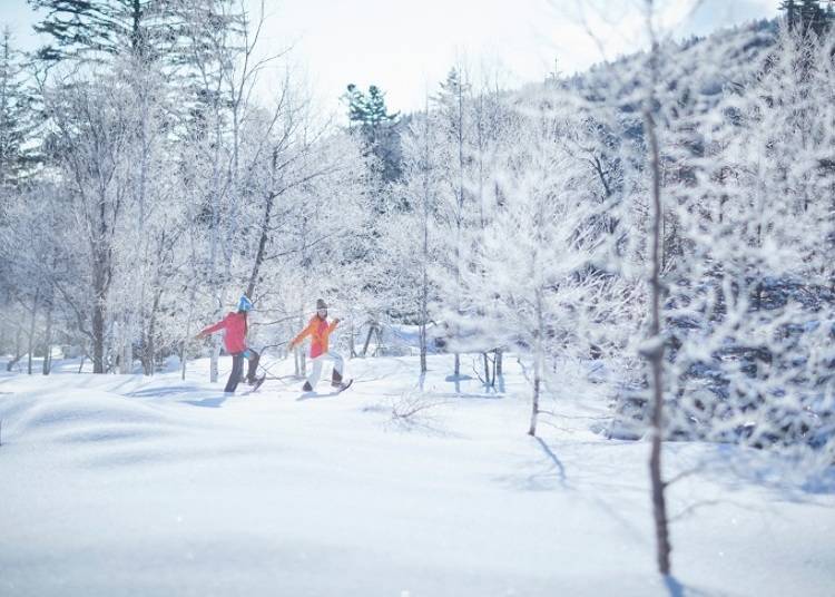 4. Snowshoeing