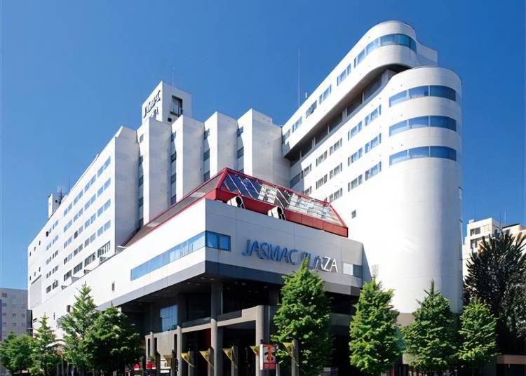 7)ジャスマックプラザホテル:自家源泉の天然温泉が楽しめる