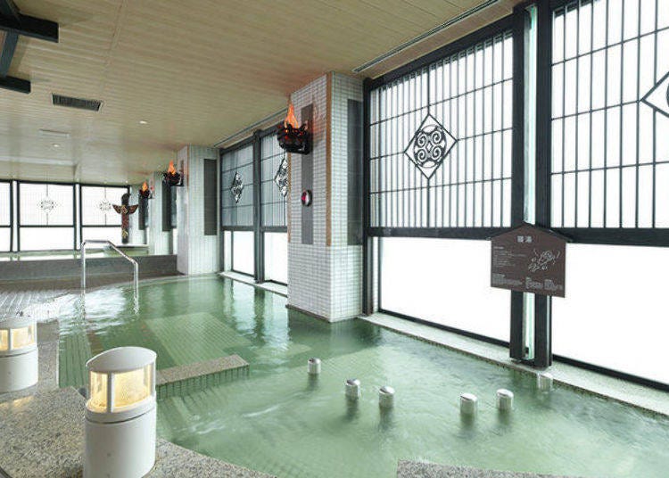▲ This is the only place where you can enjoy the Akan's hot springs and Ainu culture. (Picture provided by Akan Yuku-no-Sato Tsuruga)