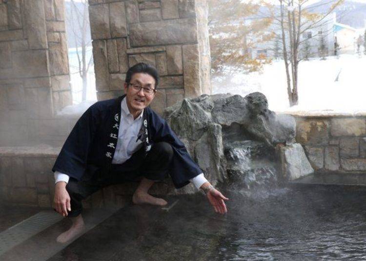 須藤常務也訴說著「大江本家對於溫泉的堅持便是無時無刻提供給顧客『最佳狀態』的優質溫泉。」