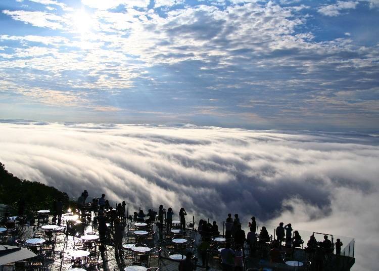 Clouds in Japan: Pacific Ocean Unkai in Hokkaido