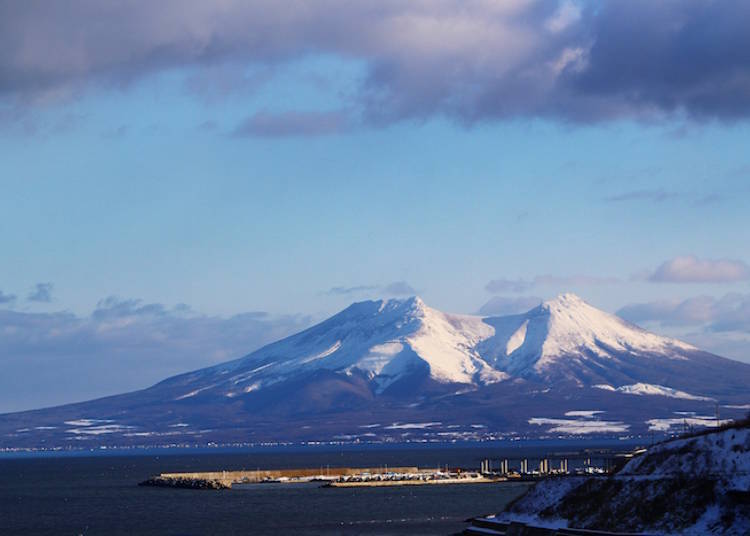 5. Mt. Komagatake: Hokkaido Mount Fuji transformed into a horse