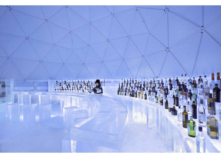Grab a Drink at the Ice Bar