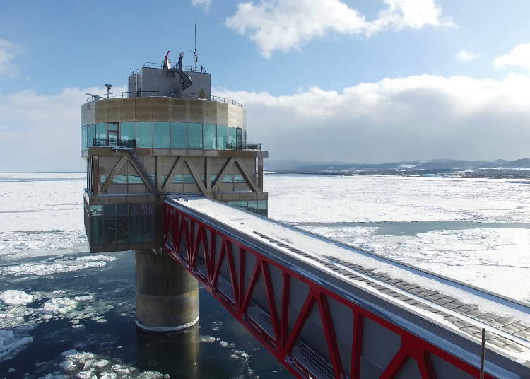 2. Okhotsk Tower: Study drift ice from both above and below