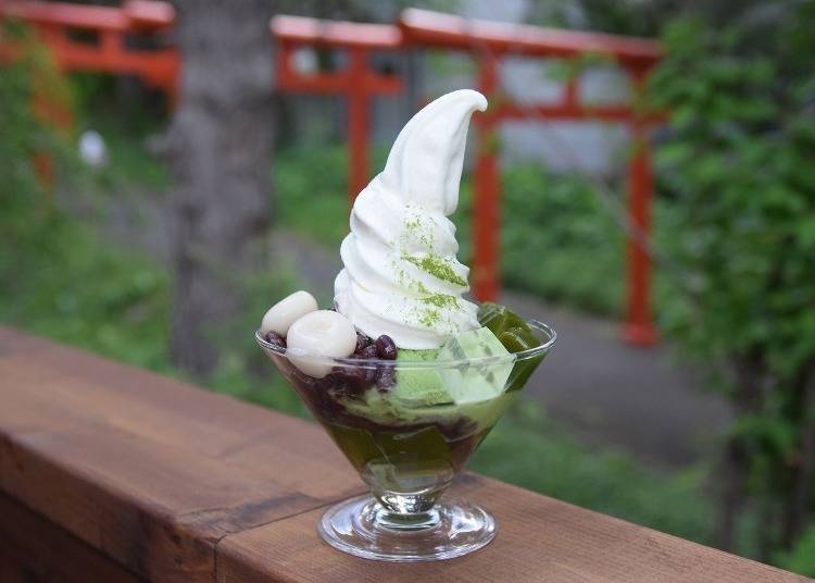 Matcha Parfait (tax included 900 yen)