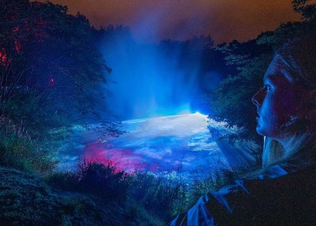 【期間限定】在北海道‧阿寒湖與夜間聲光藝術「KAMUY LUMINA」感動相遇！