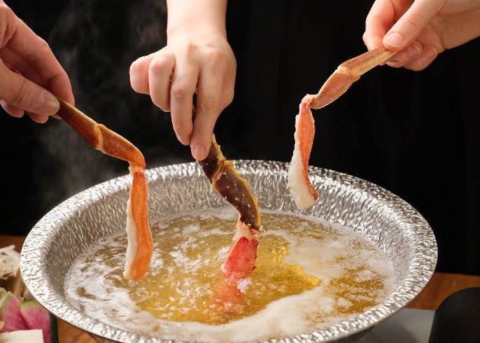 閉店 カニのうまみが最高 札幌 蟹のつめ のカニしゃぶしゃぶを体験してきた Live Japan 日本の旅行 観光 体験ガイド
