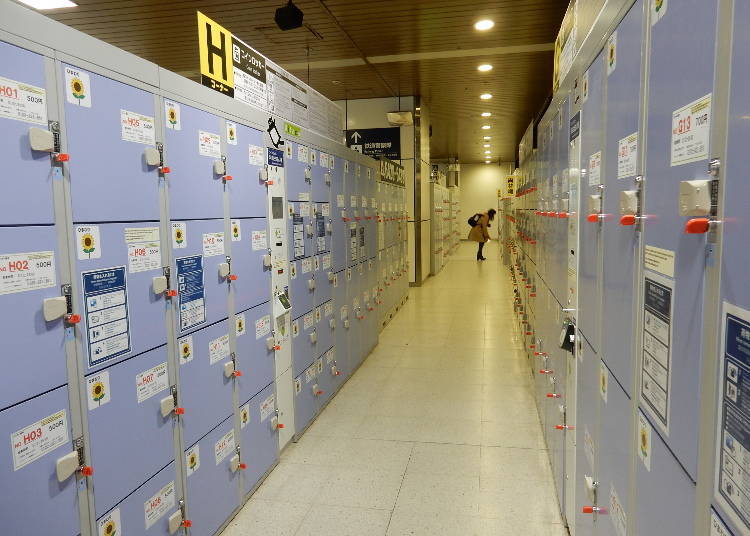 Luggage Lockers for Lighter Travel