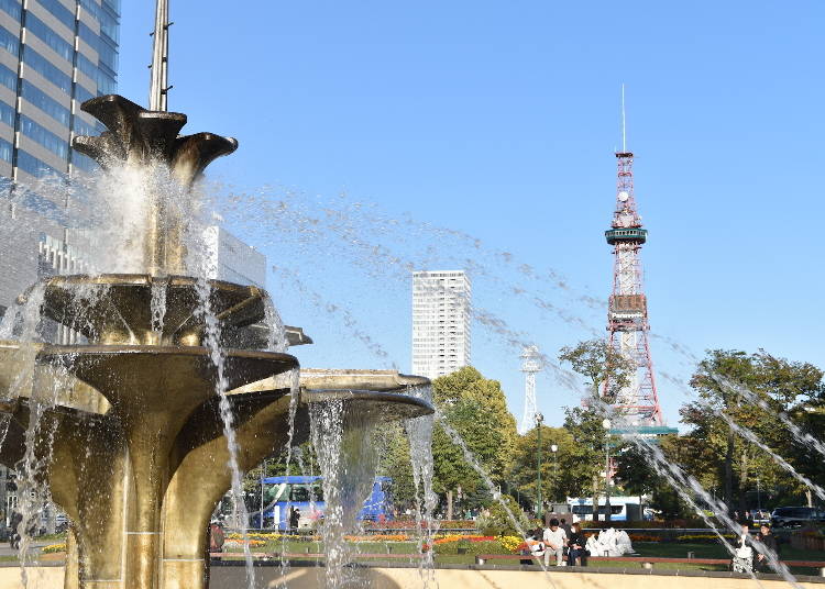 11:00　大通公園を散策