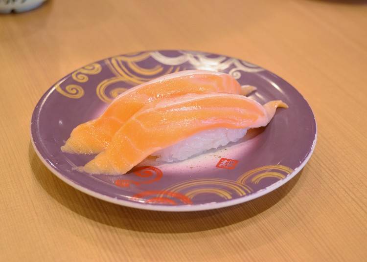 お寿司の定番メニューも高い支持、「生サーモン」