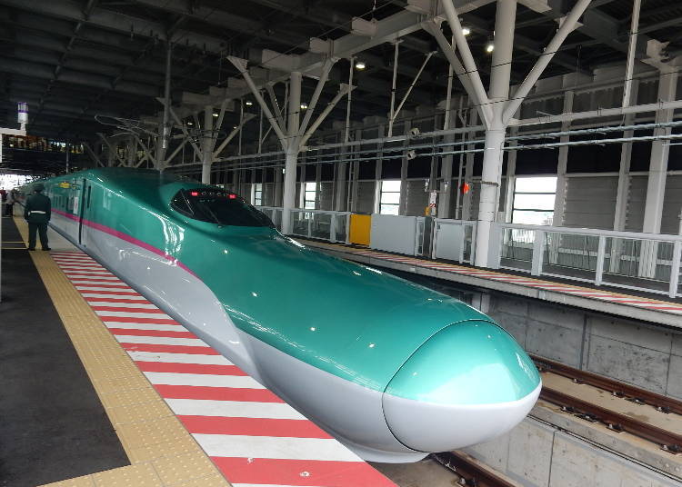 2. Shinkansen from Tokyo to Hokkaido