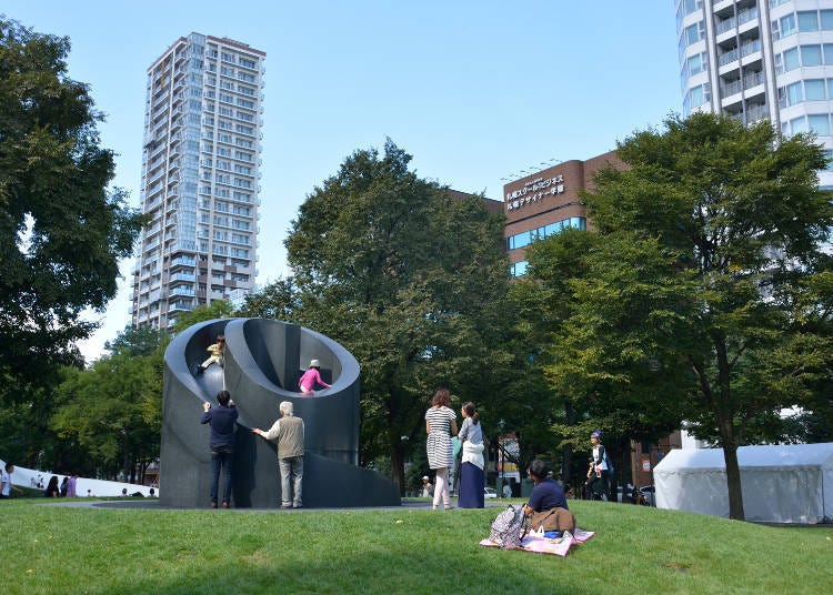 3. Relax at Odori Park