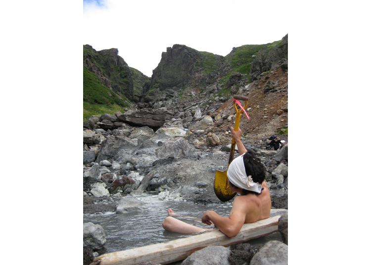 Love Japanese hot springs? At Nakadake Onsen in Hokkaido, you can dig your own!