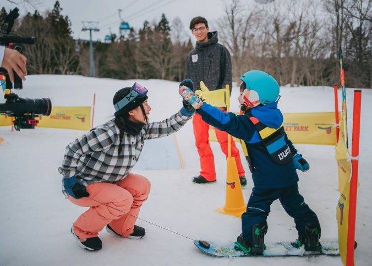 日本滑雪4大重點③想要親子同樂的話，可以選擇提供小朋友設施的場地