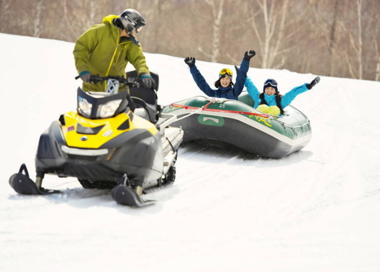 2. Well This is a First! Snow Rafting