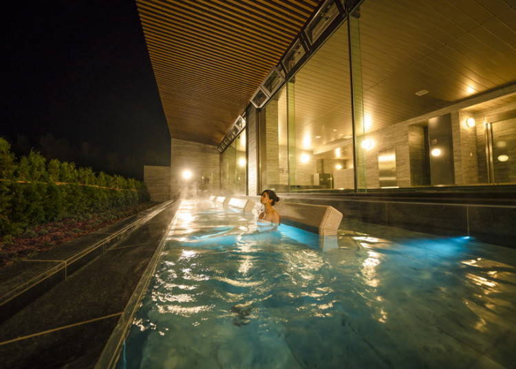 1. Soak at the Rusutsu Resort Hotel & Convention's new onsen hot springs!