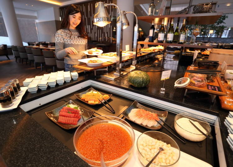 5. Savor the flavors of Hokkaido at the Atrium restaurant, located in the resort
