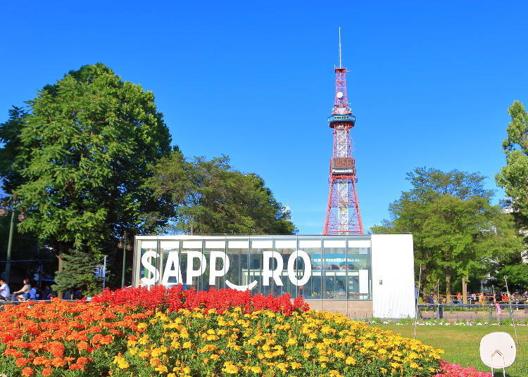 Odori Park and Sapporo TV Tower (Photo: PIXTA)