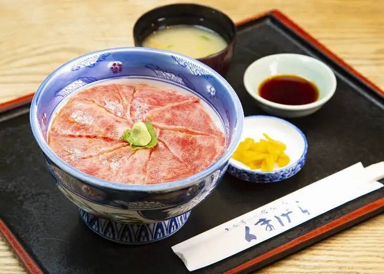 3. A Must-Try Favorite: Kumagera's Furano Wagyu Beef Bowl