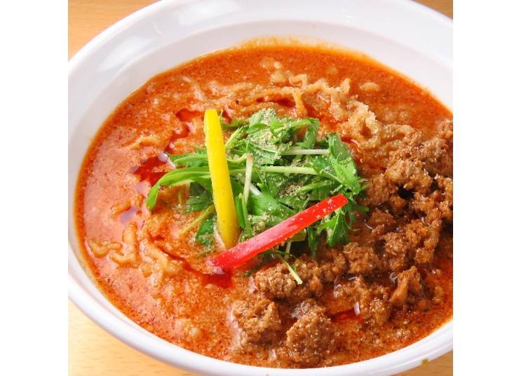 White Sesame Tomato Tantanmen (\930)