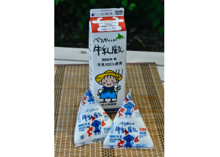 北海道牛奶品牌①别海的牛乳屋San（别海乳业兴社）