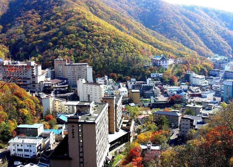 Noboribetsu Onsen Townscape