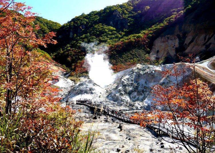 番外篇：登别地狱谷的秋冬美景