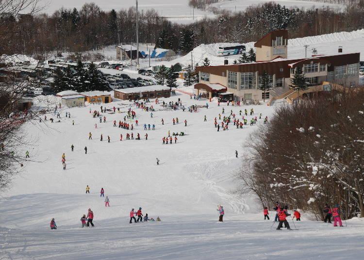 滑雪教室：从小朋友到海外滑雪玩家都能参加