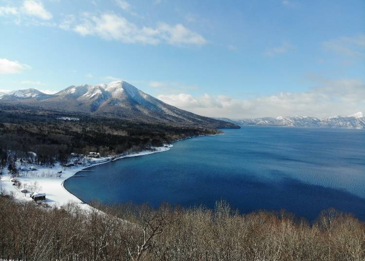 1. Hokkaido winter trekking tour - Explore the mossy corridor around the shores of Lake Shikotsu