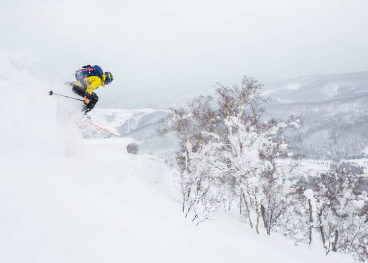 2. 在二世古的邊緣地帶享受雙板&單板滑雪導覽