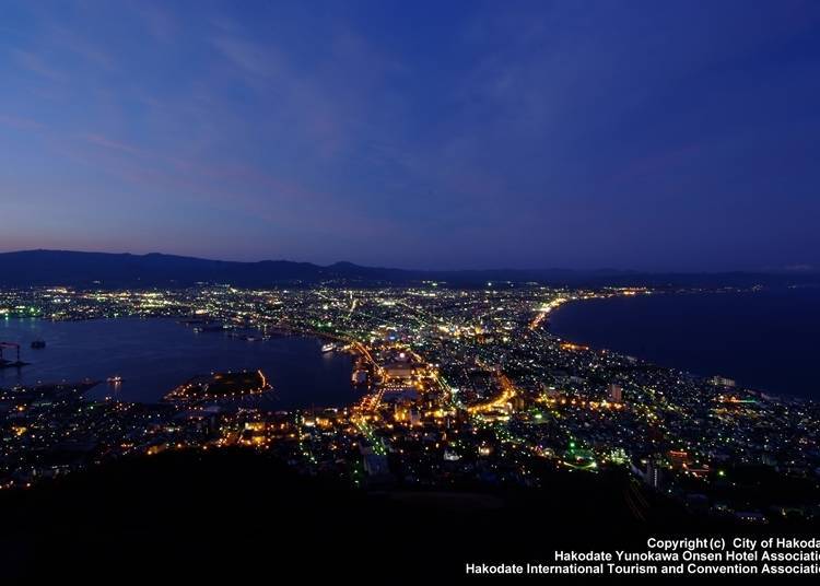 5. Mount Hakodate: A beautiful place to watch the sunset and enjoy the city's nightscape