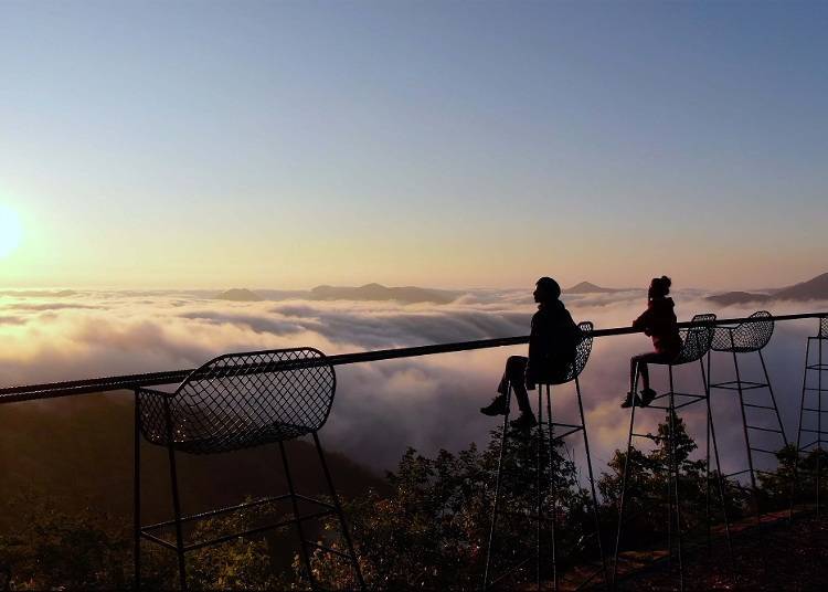 A dramatic scene woven together by nature (Photo credit: Hoshino Resorts)