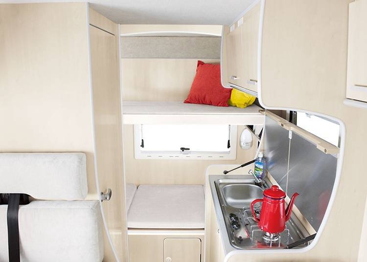Corde Bunks interior (equipment not included)
