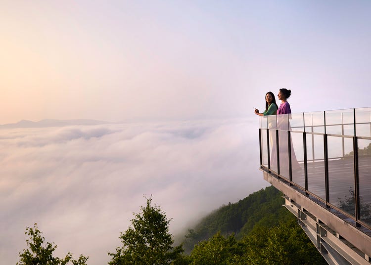 Hokkaido's Renovated Cloud-Viewing 'Unkai Terrace' Brings You To The Sky's Edge, Has 'Cloud Cafe'