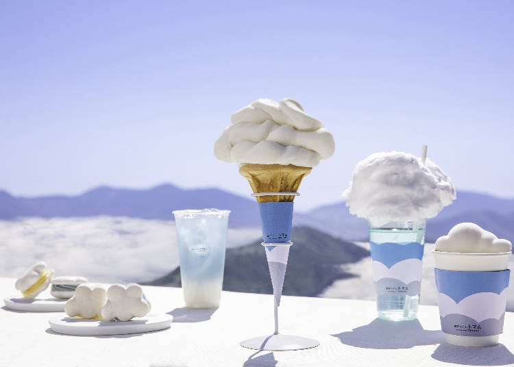 Enjoy Cloud-Shaped Sweets in the Clouds