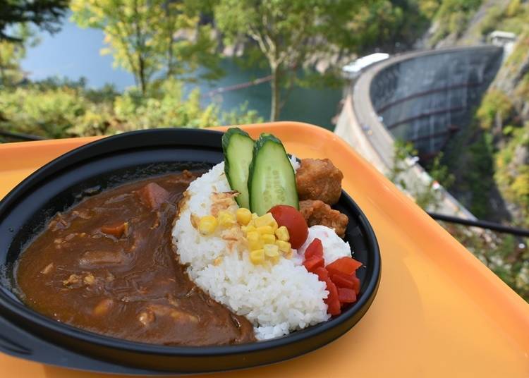 You'll want to eat this Dam Curry while watching the dam itself!