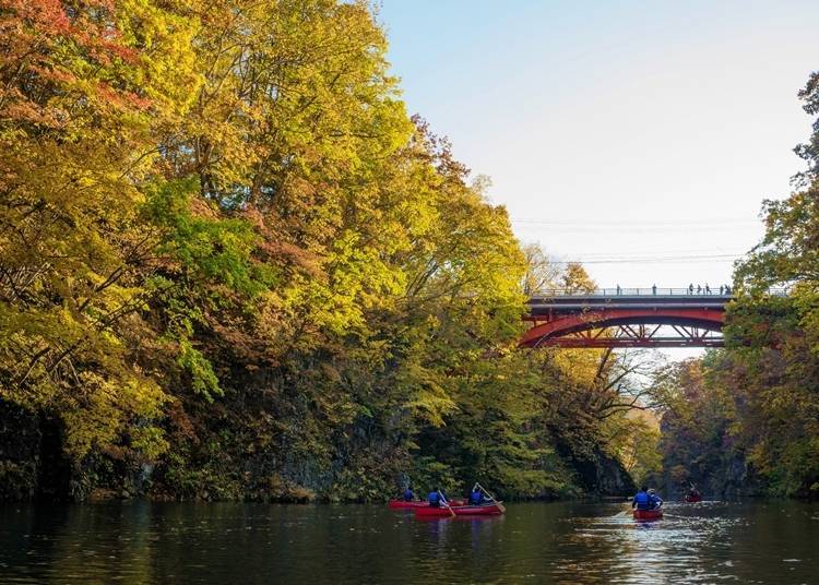 An expansive view that can only be seen from the river