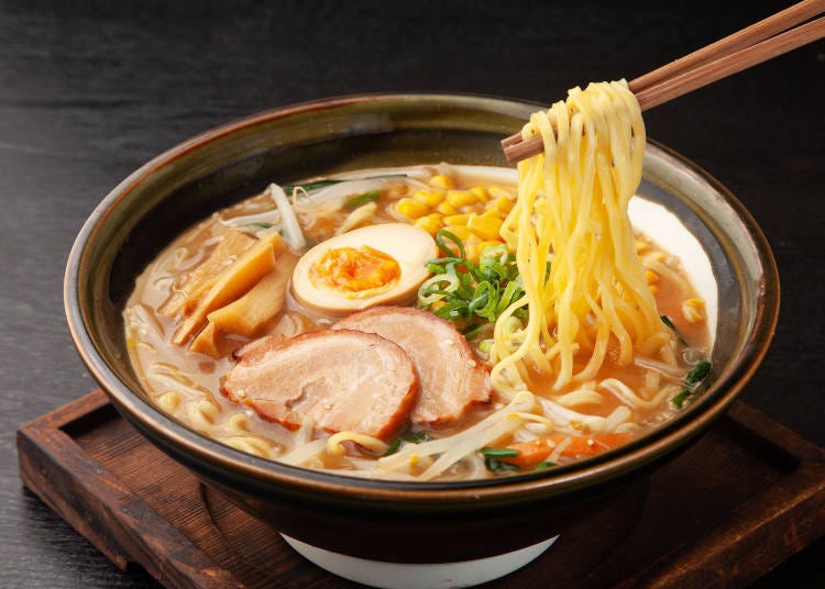 ▲Ramen is the king of all soup dishes in Hokkaido.