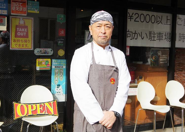 ▲井出剛さん。老舗店と新進気鋭の若手の店の橋渡しに努めつつ、世にスープカレーの魅力を発信し続けています