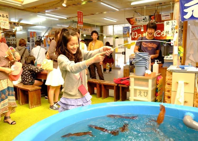 We particularly recommend the fresh squid!