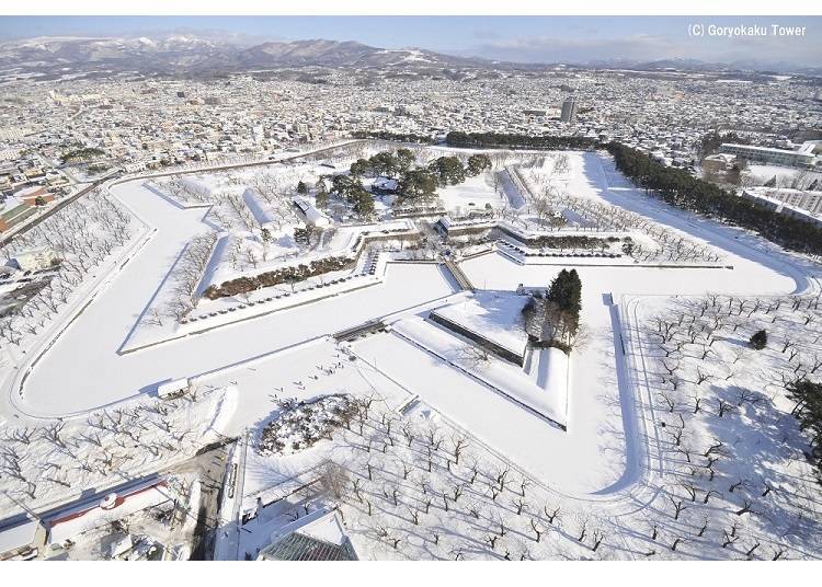 A star-shaped citadel.