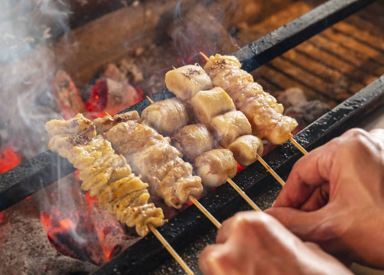 Char-grilled yakitori (Image: PIXTA)
