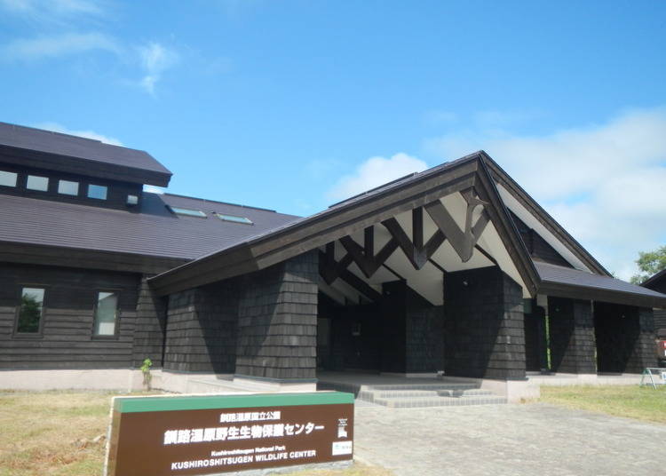 2021年8月20日翻新開幕的釧路濕原野生生物保護中心(照片提供:環境省)