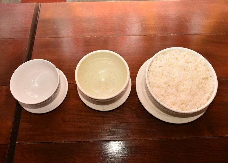 A comparison of the small, medium, and large bowls.