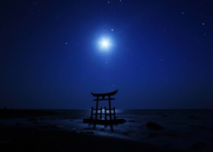 The town of Shosanbetsu is famous for its beautiful, star-lit night sky. (Photo courtesy of Shosanbetsu Village Hall)